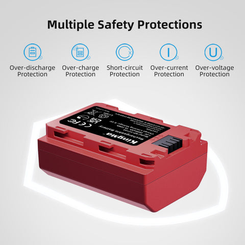 KingMa NP-FZ100 Camera Battery for Sony 2600mAh with Case