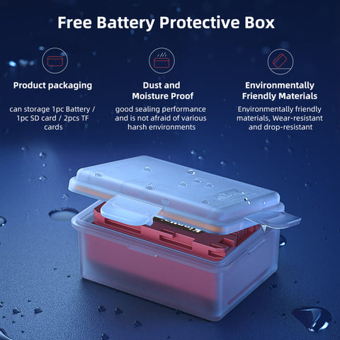 KingMa NP-FZ100 Camera Battery for Sony 2600mAh with Case