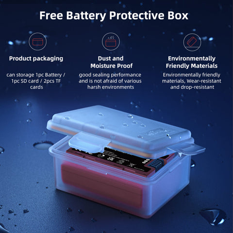 KingMa NP-W235 Camera Battery for Fujifilm 2600mAh with Case