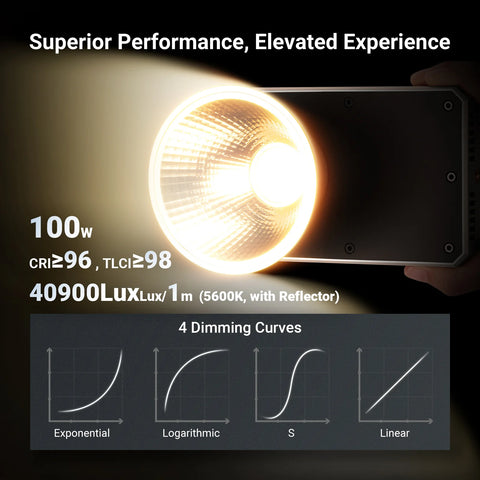 Neewer FS100B 100W Ultra-Compact Bi-Colour LED Video Light