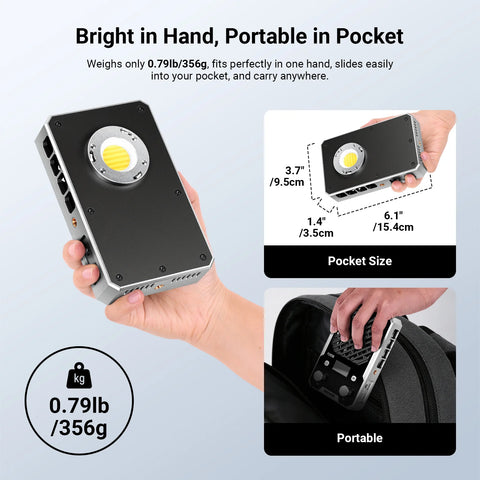 Neewer FS100B 100W Ultra-Compact Bi-Colour LED Video Light