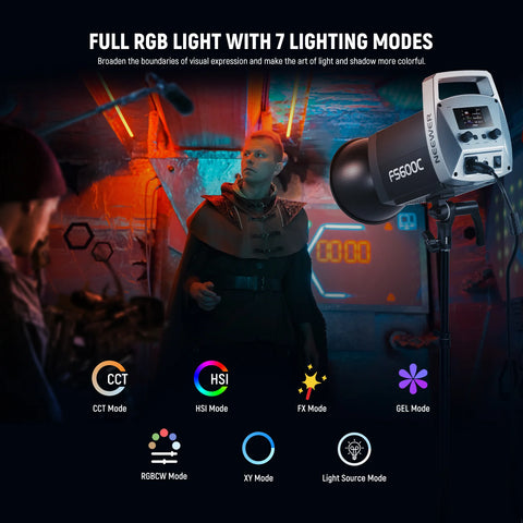 Neewer FS600C 600W RGB COB LED Video Light