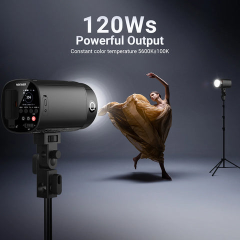 Neewer Q120 120Ws 2.4G TTL Outdoor Battery Flash