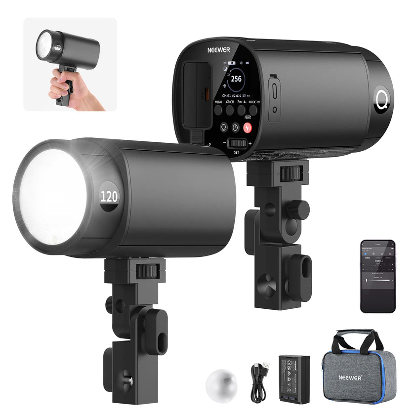 Neewer Q120 120Ws 2.4G TTL outdoor battery flash