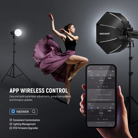 Neewer Q200 200Ws 2.4G TTL Outdoor Battery Flash