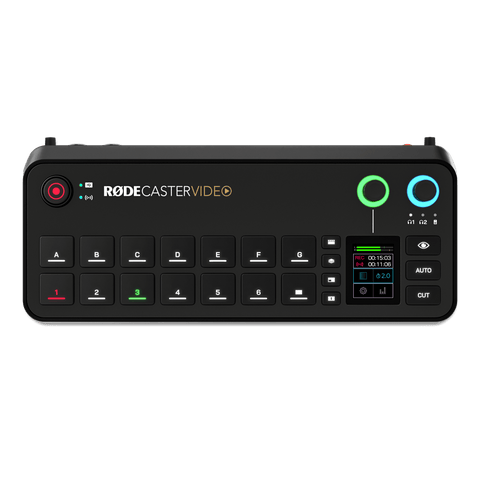 Rode RODECaster Video Video and Audio Production Console Black