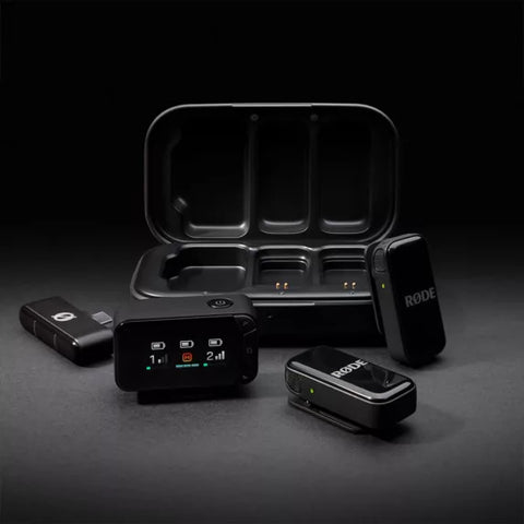 Rode Wireless Micro Camera Kit Ultra-Compact Wireless Microphone Black