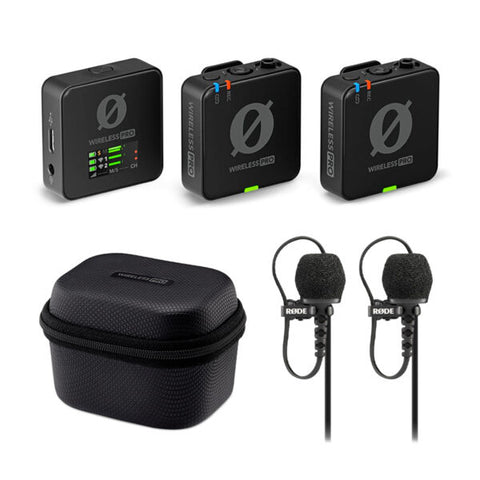 Rode Wireless PRO Dual-Channel Wireless Microphone System with Accessory Kit