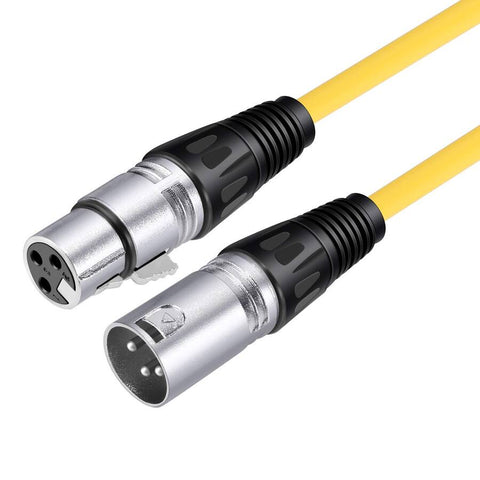 Neewer 6-Colour 2m XLR Cable Set Male to Female Balanced Audio 6-Pack