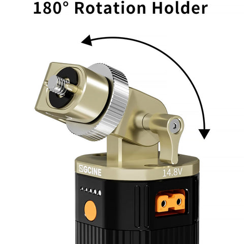 ZGCINE ZG-H90Pro 95Wh Battery Grip ARRI Pin Rotating Holder