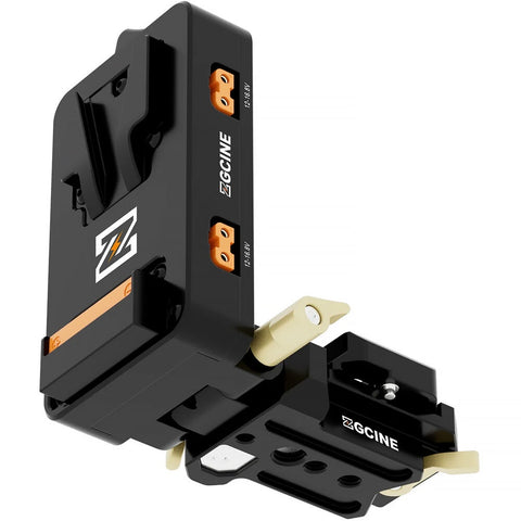 ZGCINE VM-VP4 Quick Release V-Mount Battery Plate USB-C D-Tap