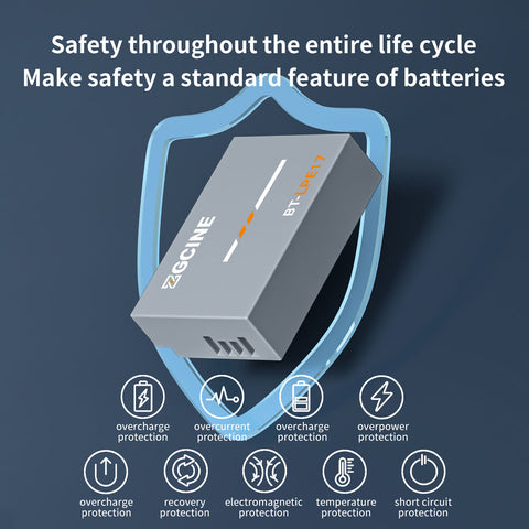 ZGCINE BT-LPE17 Battery for Canon LP-E17 1030mAh