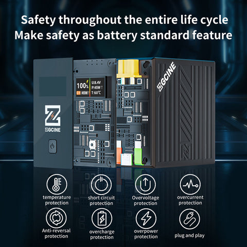 ZGCINE BT-NPF970 NP-F970 Battery 70Wh USB-C D-Tap