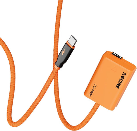 ZGCINE PD-FW50 USB-C PD to Sony NP-FW50 Dummy Battery Cable 60cm