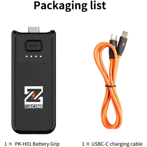 ZGCINE PK-H01 Battery Grip for DJI Osmo Pocket 3