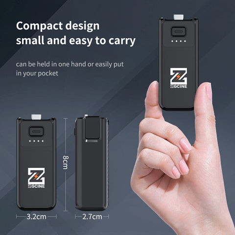 ZGCINE PK-H01 Battery Grip for DJI Osmo Pocket 3