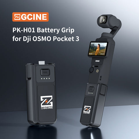 ZGCINE PK-H01 Battery Grip for DJI Osmo Pocket 3