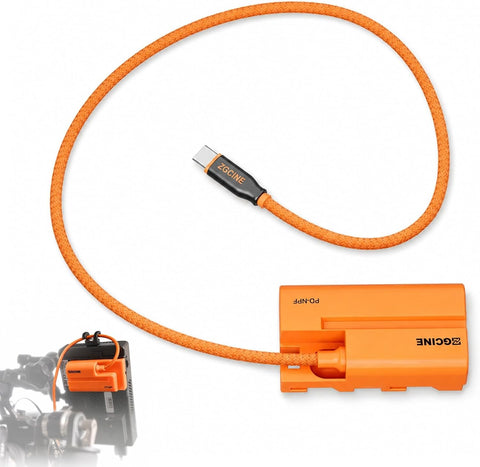 ZGCINE PD-NPF USB-C PD to Sony NP-F Dummy Battery Cable 60cm