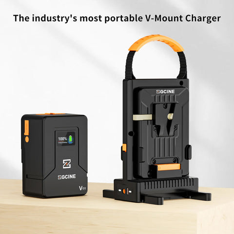 ZGCINE VM-C2 Dual V-Mount Battery Charger Kit 100W PD