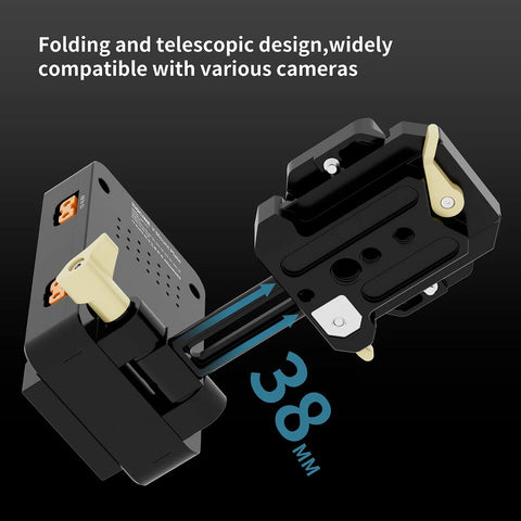 ZGCINE VM-VP4 Quick Release V-Mount Battery Plate USB-C D-Tap