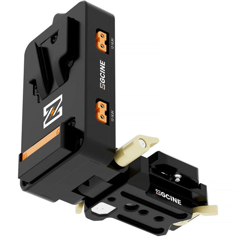 ZGCINE VM-VP4 Quick Release V-Mount Battery Plate USB-C D-Tap