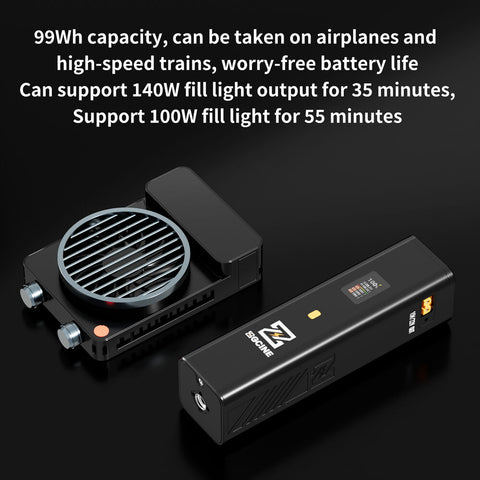 ZGCINE ZG-H110 110Wh Battery Grip USB-C PD3.1 140W OLED