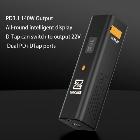 ZGCINE ZG-H110 110Wh Battery Grip USB-C PD3.1 140W OLED