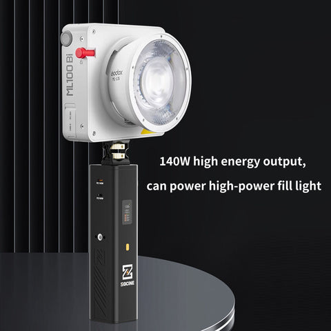 ZGCINE ZG-H110 110Wh Battery Grip USB-C PD3.1 140W OLED
