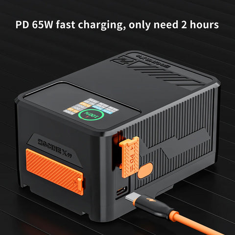 ZGCINE ZG-X99 99Wh V-Mount Battery USB-C PD Display