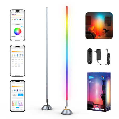 Neewer NF01 1500lm Smart RGB-WW Corner Floor Lamp