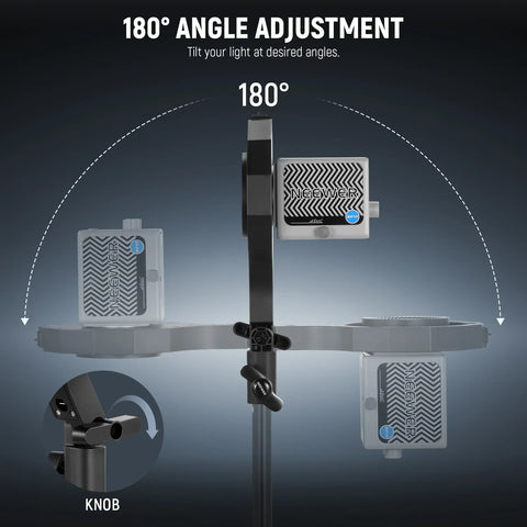 Neewer Chb1 Bowens Mount Adapter Holder for Hs60b/hb60c Handheld Video Light • Camerastuff • South Africa