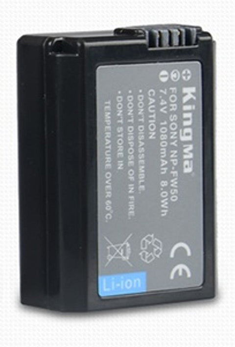 Kingma Sony NP-FW50 Camera Battery 1080mAh