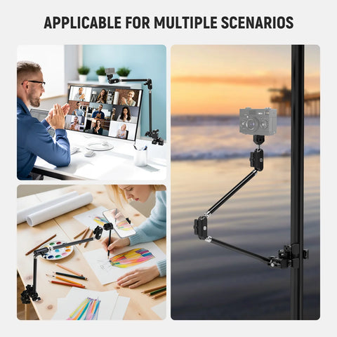 Neewer UA056 30Inch Articulating Magic Arm with Super Clamp