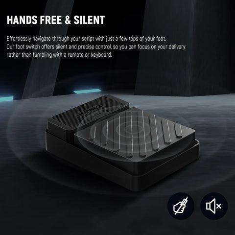 Neewer Rt112 Foot Switch for Teleprompter App with 3m Cable • Camerastuff • South Africa