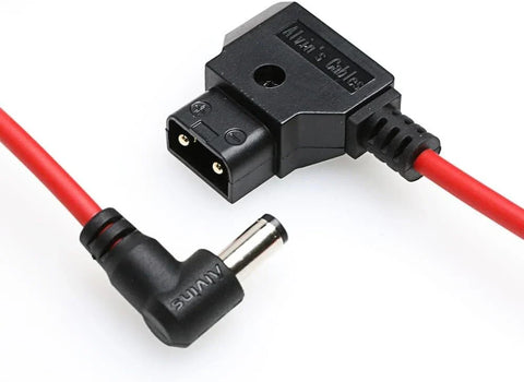Alvins Cables D-tap to DC 2.1 Coiled Cable (Atomos / BMPCC / SmallHD)