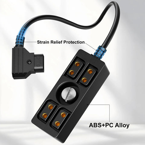 Alvins Cables D-tap Splitter P-Tap HUB Cable