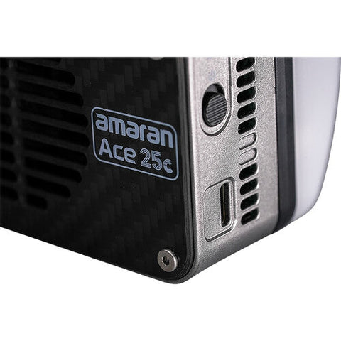 Aputure Amaran Ace 25c 25W RGB-WW Mini LED Constant Light Panel (Silver)