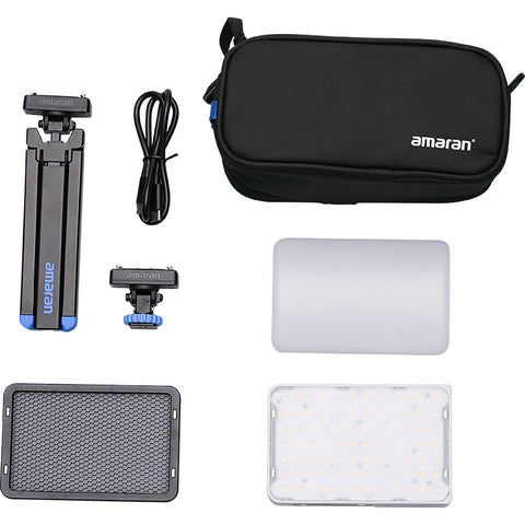 Aputure Amaran Ace 25x Bi-Colour LED Light Panel All-in-One Creator Kit (White)