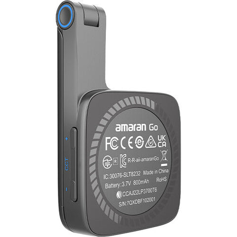 Aputure Amaran Go Charcoal Compact MagSafe LED Constant Light for Smartphone