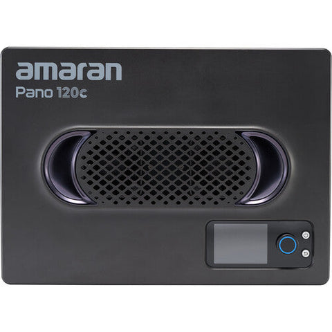 Aputure Amaran Pano 120c 120W RGB-WW LED Constant Light Panel Kit (Charcoal)