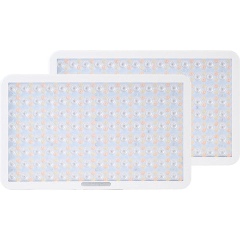Aputure Amaran Pano 60c 2xLight 60W RGB-WW LED Constant Light Kit with Stands (White)
