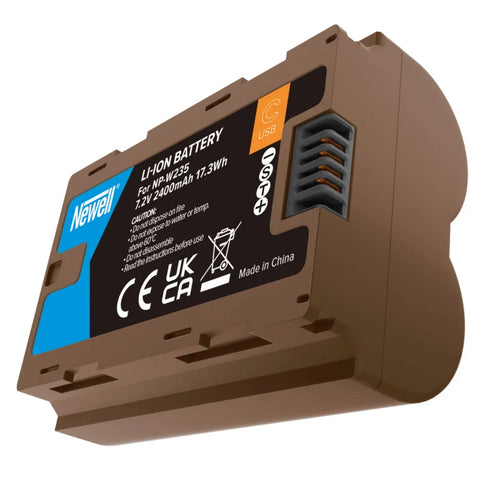 Newell Np-w235 Li-ion Camera Battery Pack for Fujifilm Cameras with Integrated Usb-c Charger • Camerastuff • South