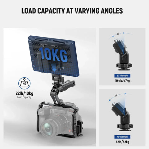 Neewer Ca007 Arri Top Handle + Ma006 Monitor Mount Set • Camerastuff • South Africa