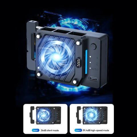 Ulanzi Cu01 Thermostatic Camera Cooling Fan with Detachable Battery for Select Cameras • Camerastuff • South Africa