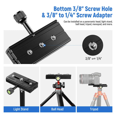 Neewer QS120 120mm Quick Release Plate