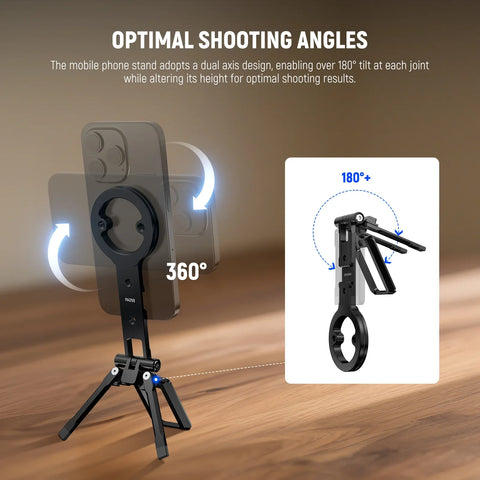 Neewer PA098 Magnetic Phone Tripod Holder Stand