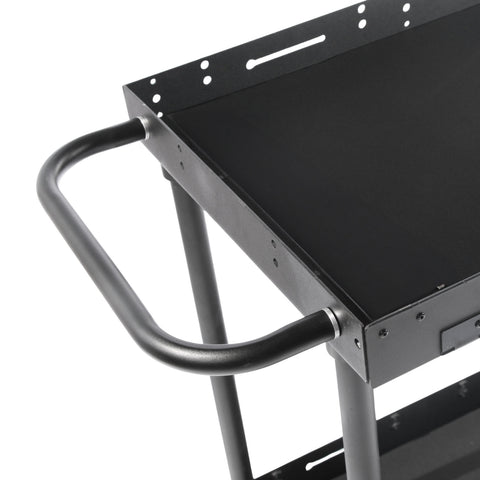 Camerastuff 50x70cm Directors Cart Workstation with Monitor Mount