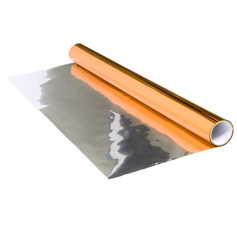 Camerastuff BD2011 Double-Sided Reflective Mylar Film Sheet Backdrop Silver & Gold 1.2x10m