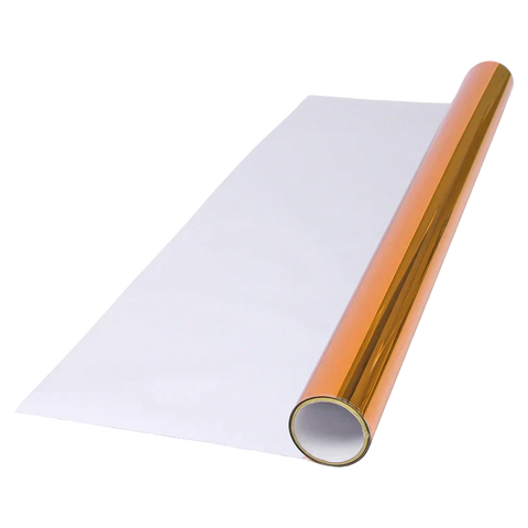 Camerastuff BD2011 Double-Sided Reflective Mylar Film Sheet Backdrop Silver & Gold 1.2x10m