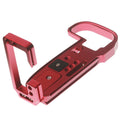 Camerastuff Canon R6 Mark Ii R5 c Quick-release Arca L-bracket Aluminium (red) • Camerastuff • South Africa